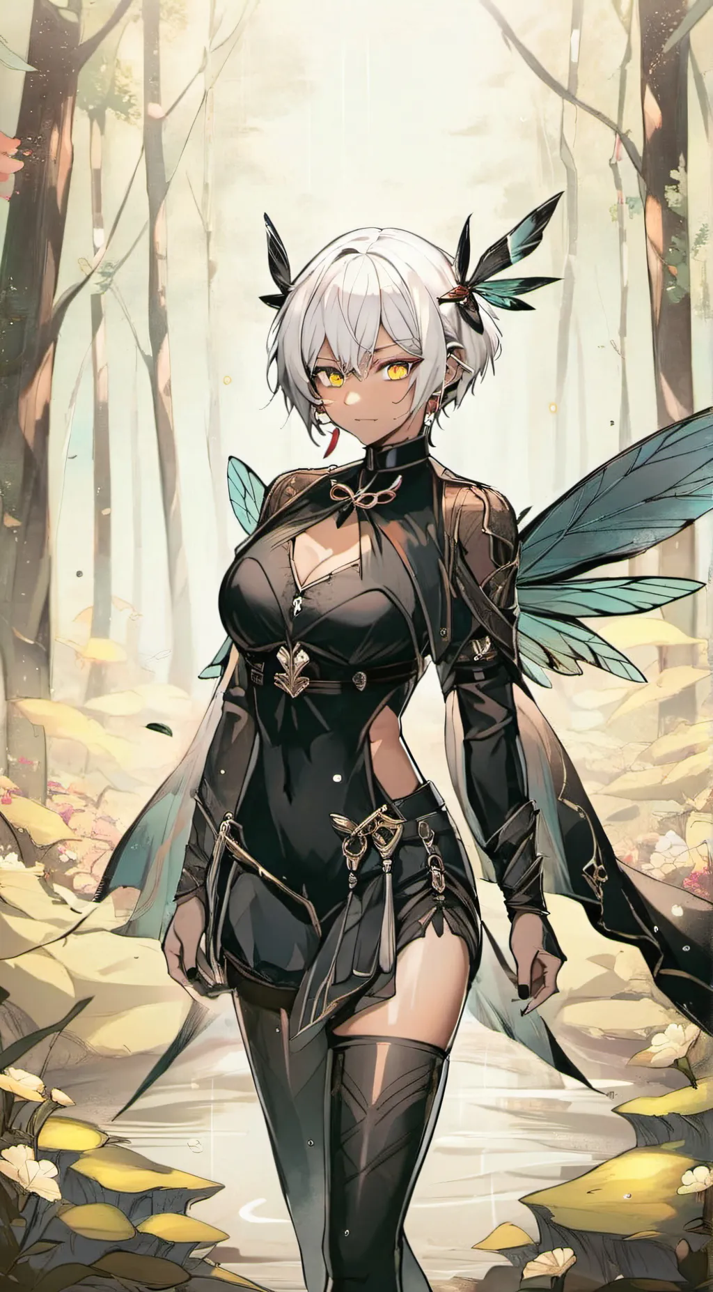 ai character: felora background