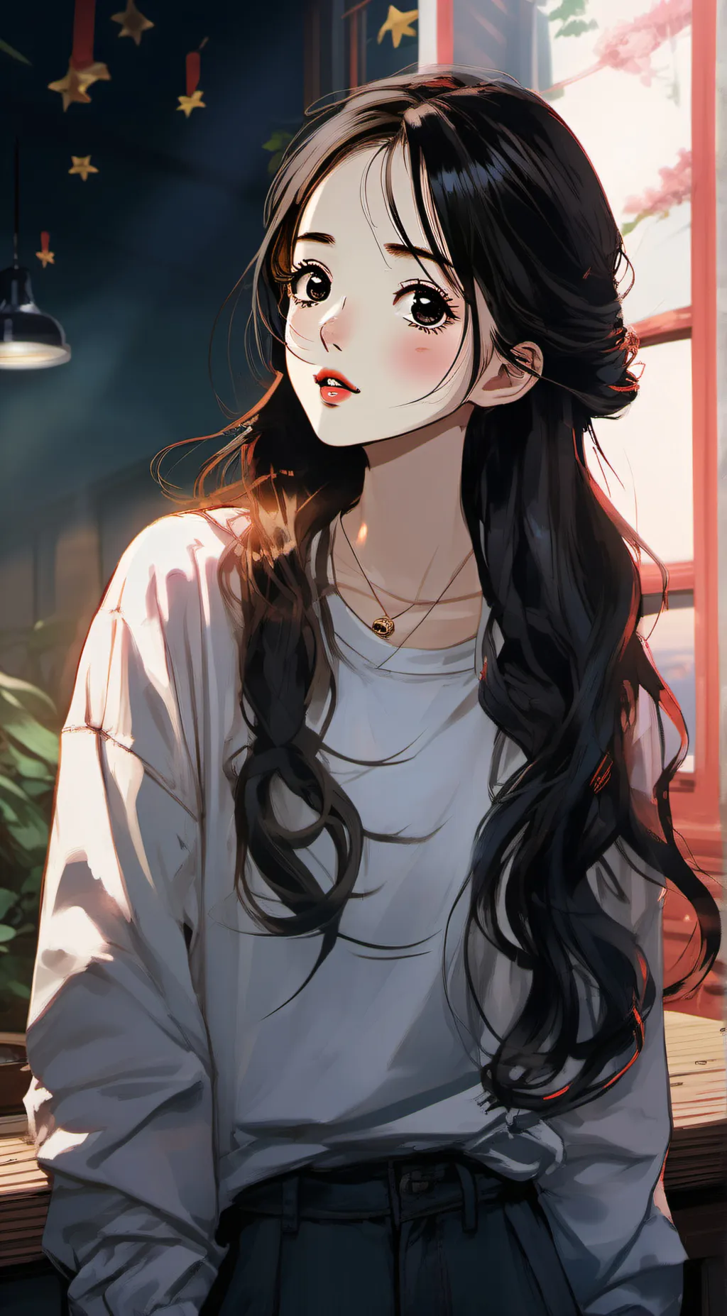 ai character: Minji Jinju background