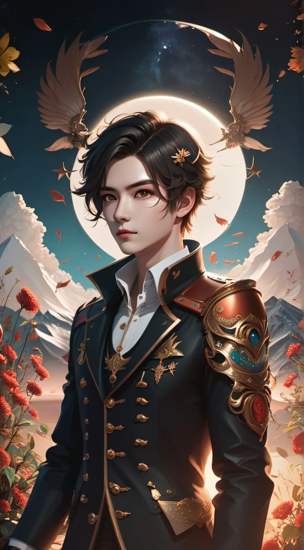 ai character: Miguel  background