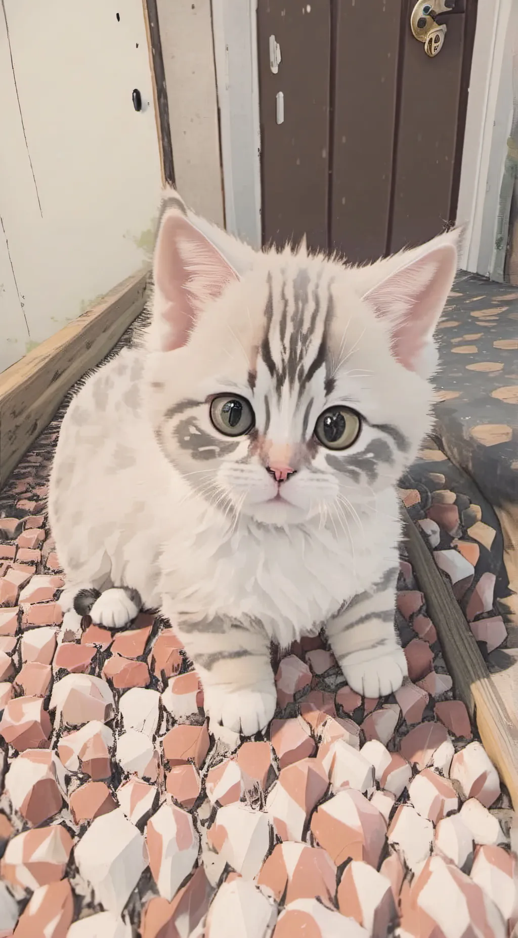 ai character: Cotton background