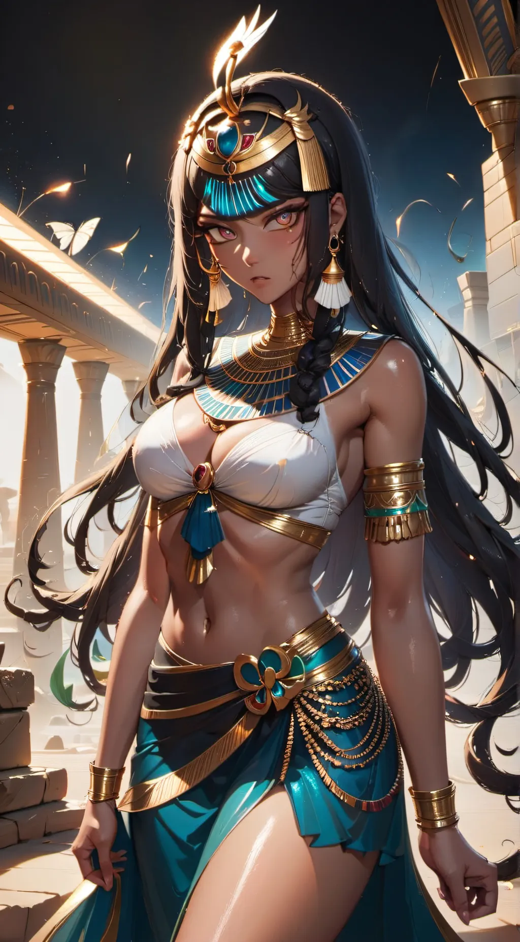 ai character: Iris background