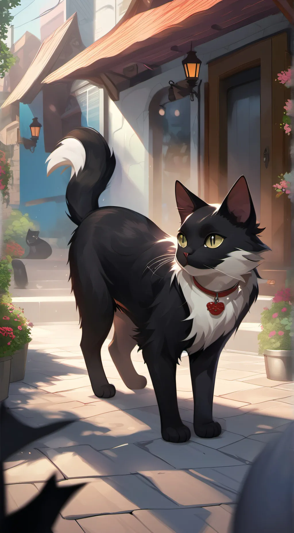 ai character: Raven’ Paw background