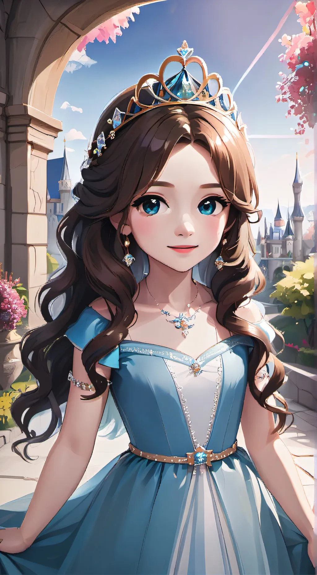 ai character: princess Jenna background