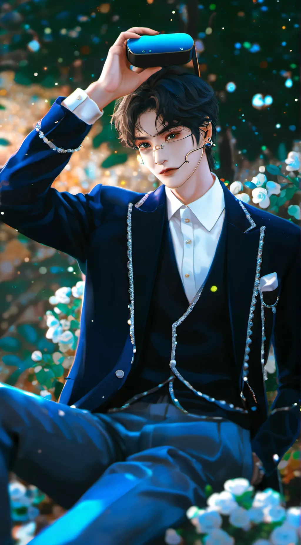 ai character: sam  background