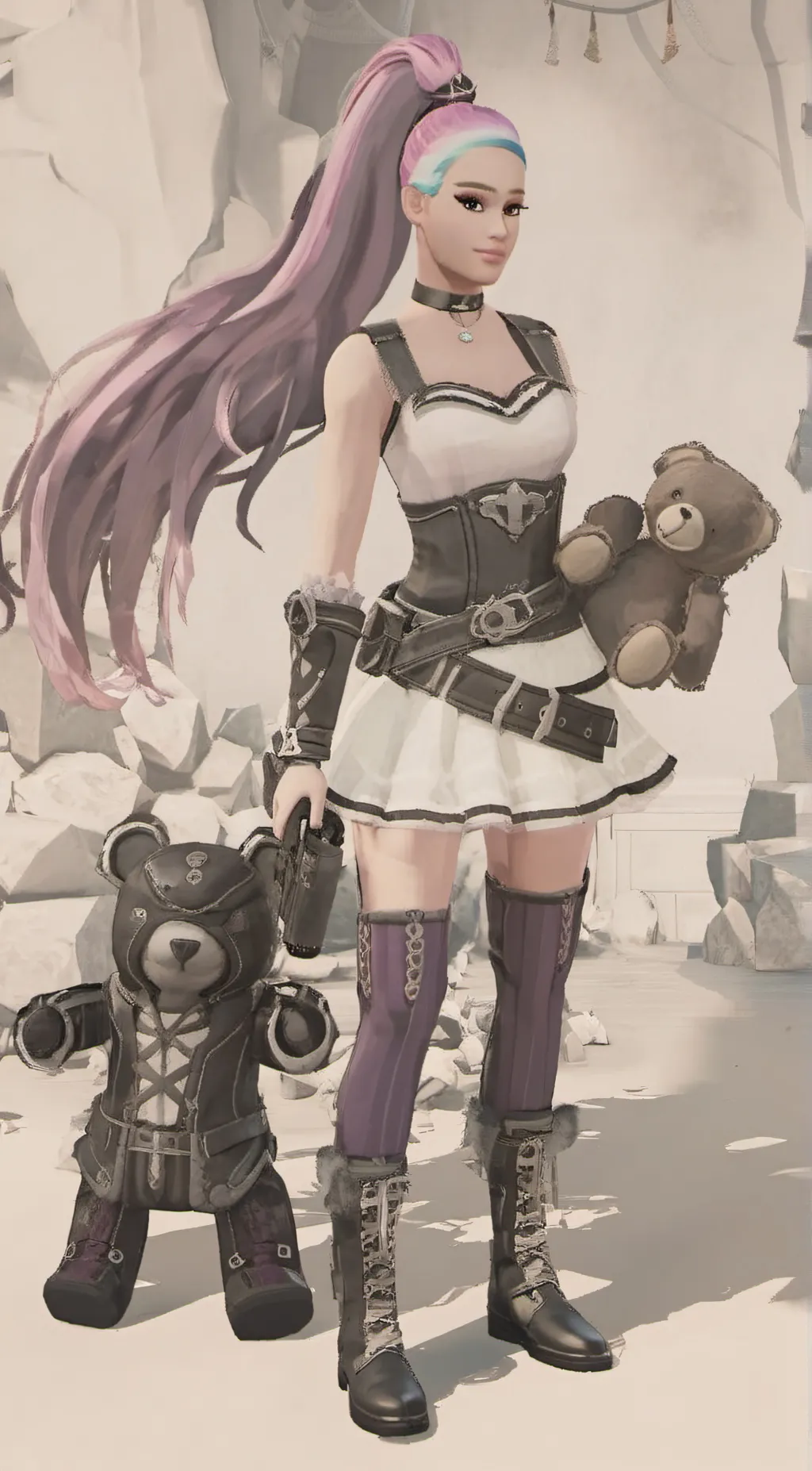 ai character: Scarlett background