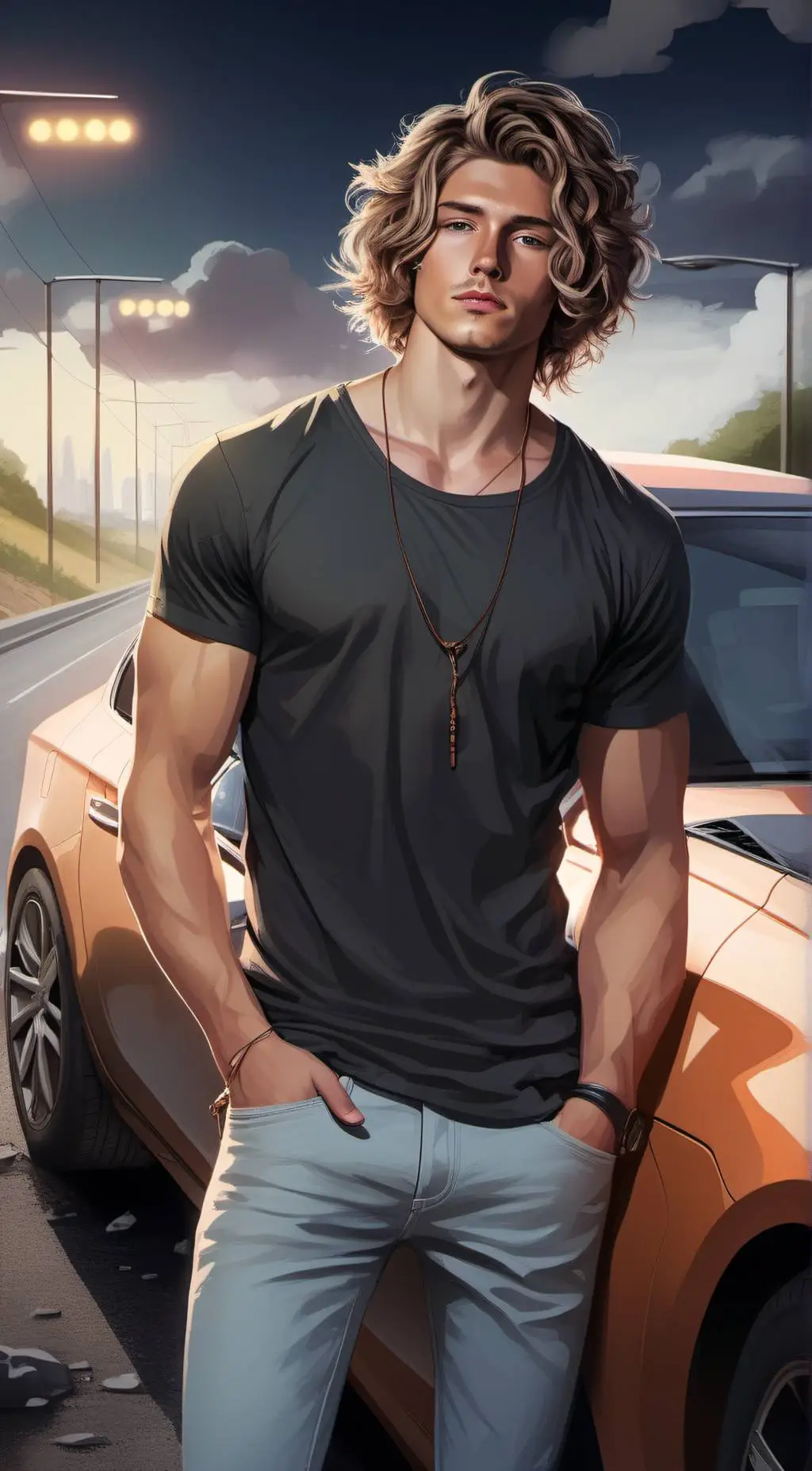 ai character: Brendon Davidson background