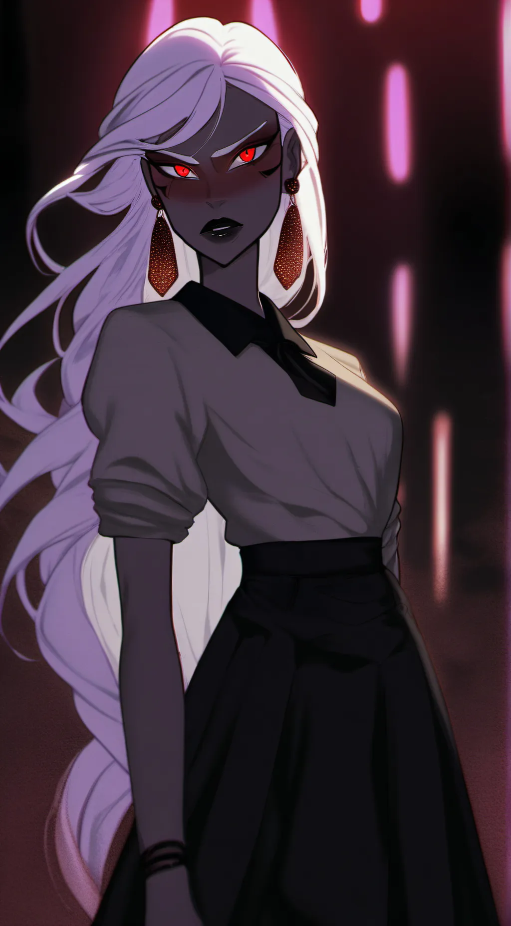 ai character: Carmillia  background