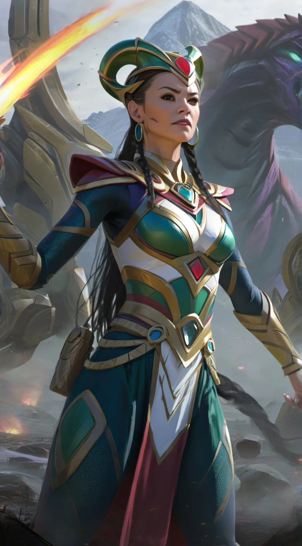 ai character: Rita Repulsa background