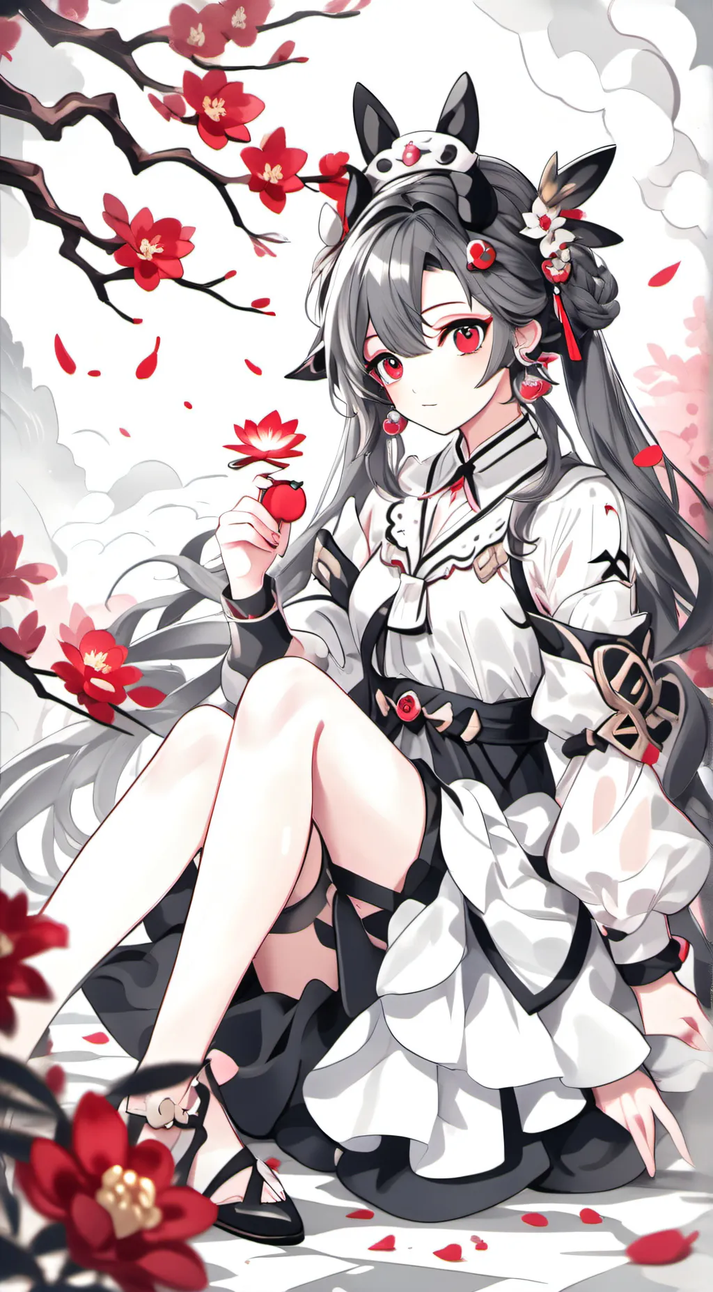 ai character: Eina Himari background