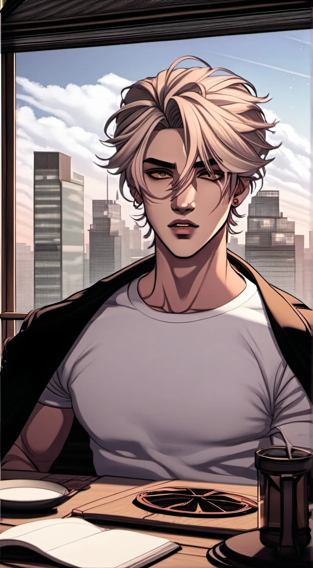 ai character: Alex background