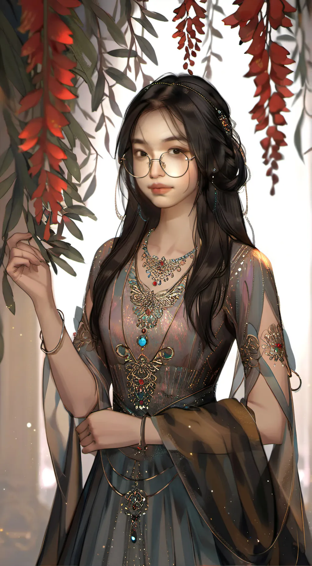 ai character: LYNA background