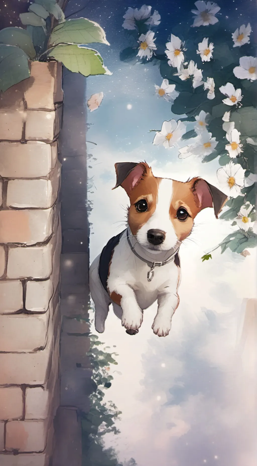 ai character: Sparkie background