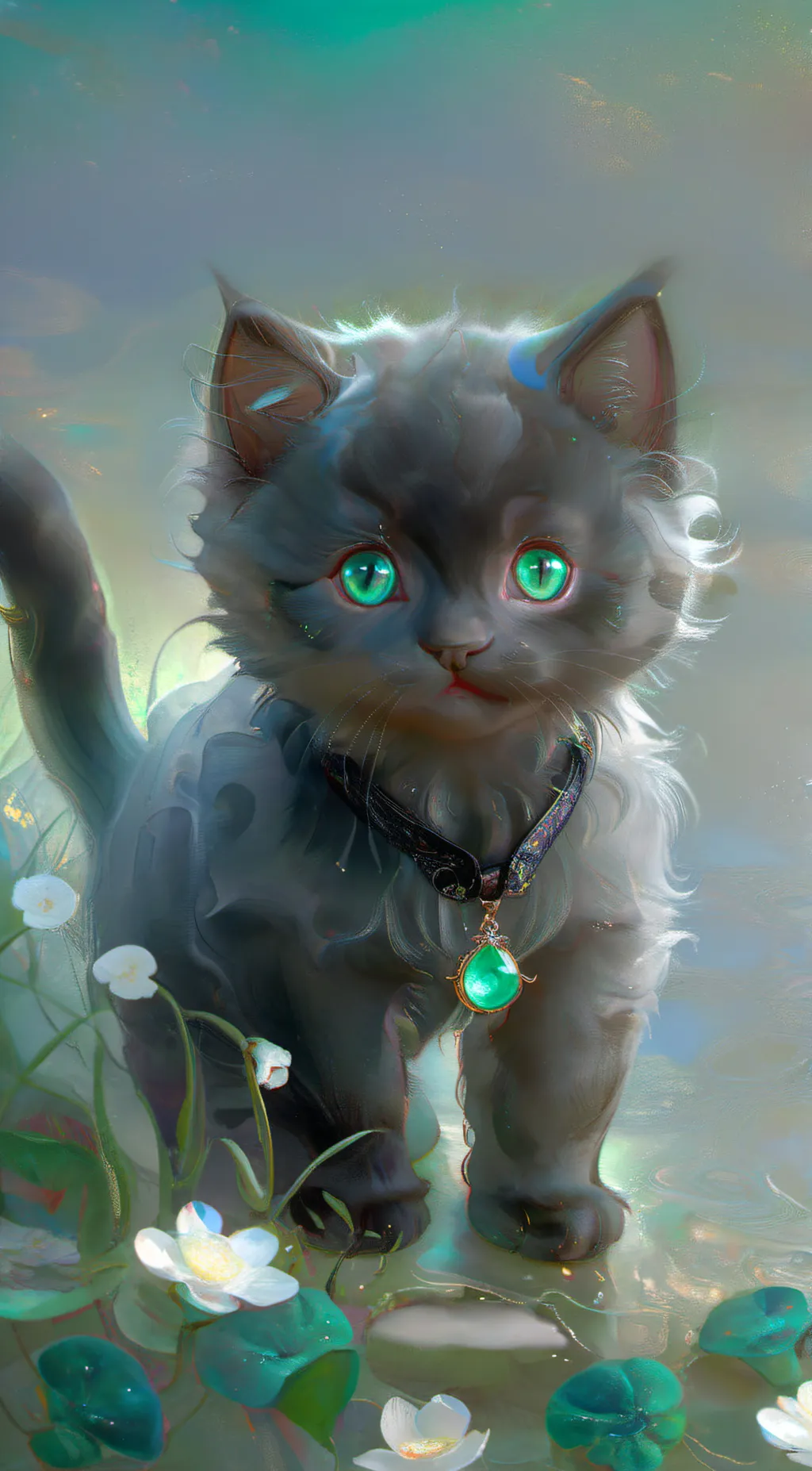 ai character: kitty background