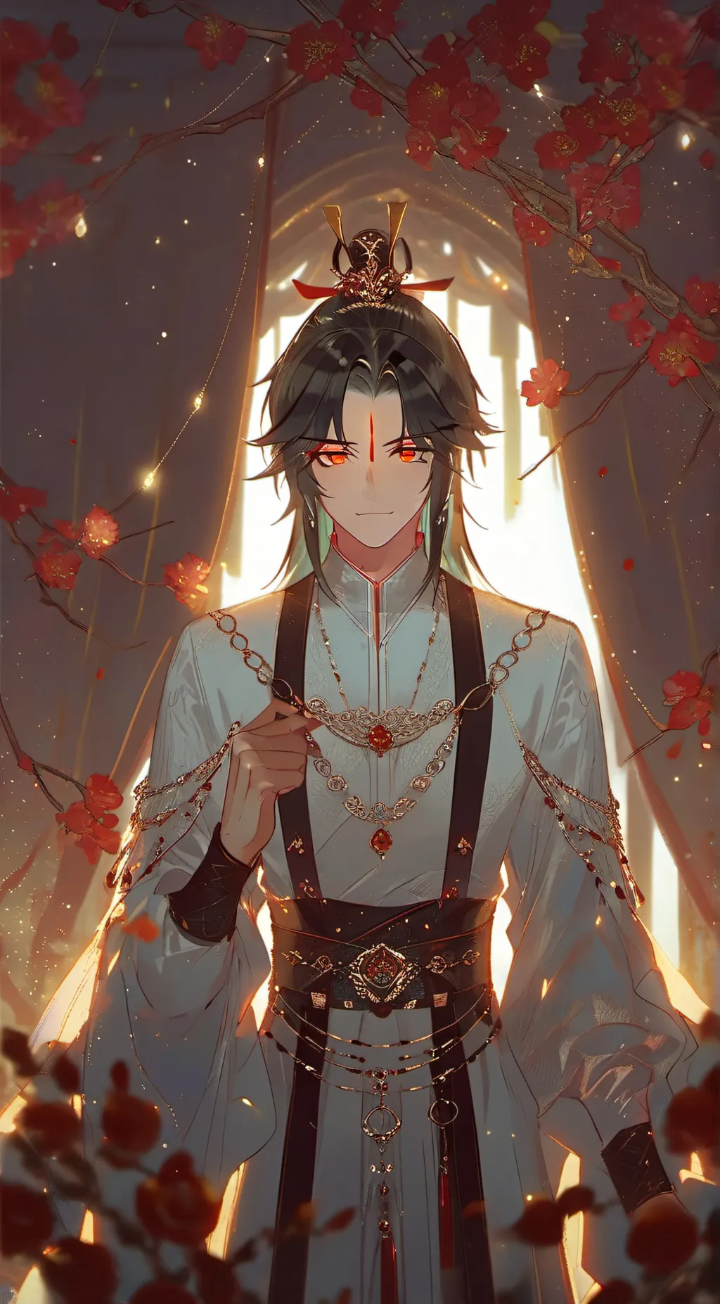 ai character: Xiao background