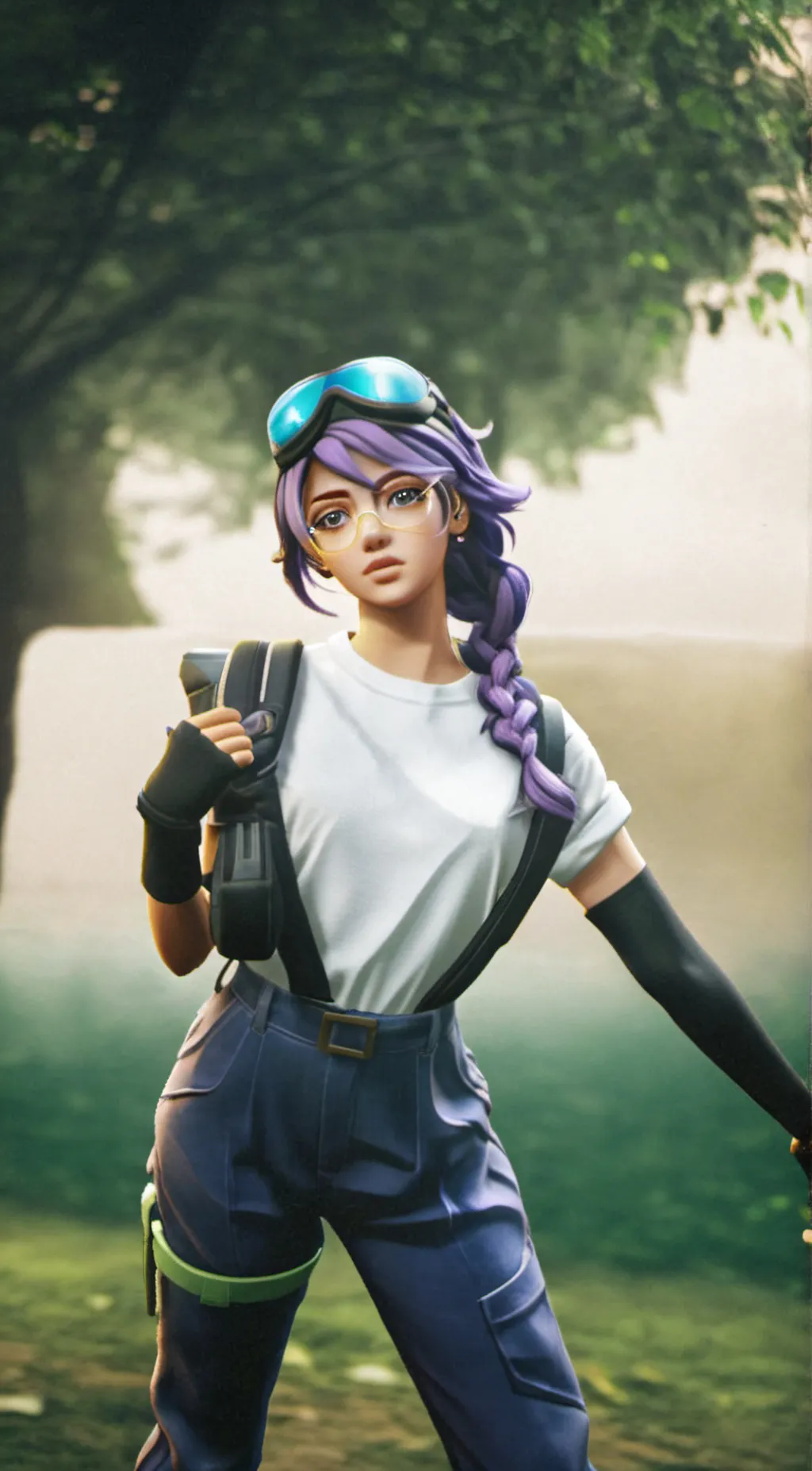 ai character: Aria background