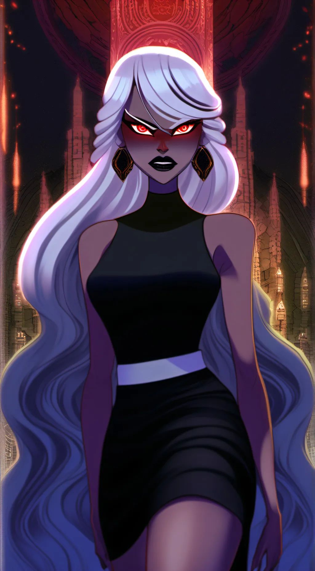 ai character: Carmilla  background