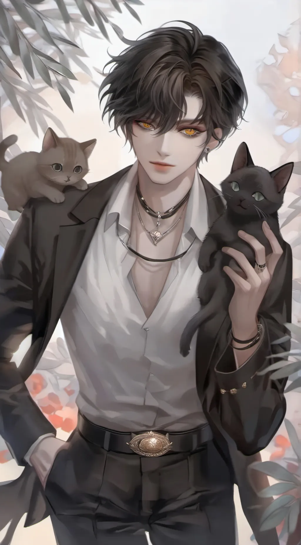 ai character: Ray background