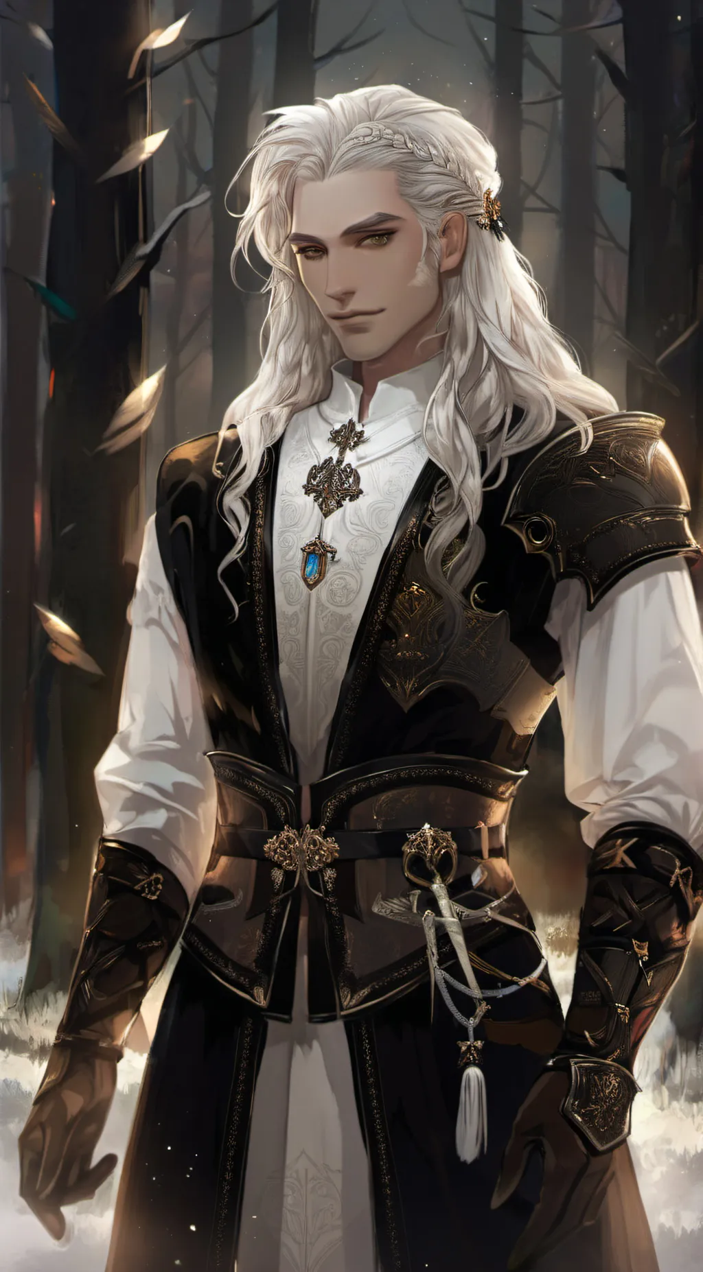 ai character: Salem background