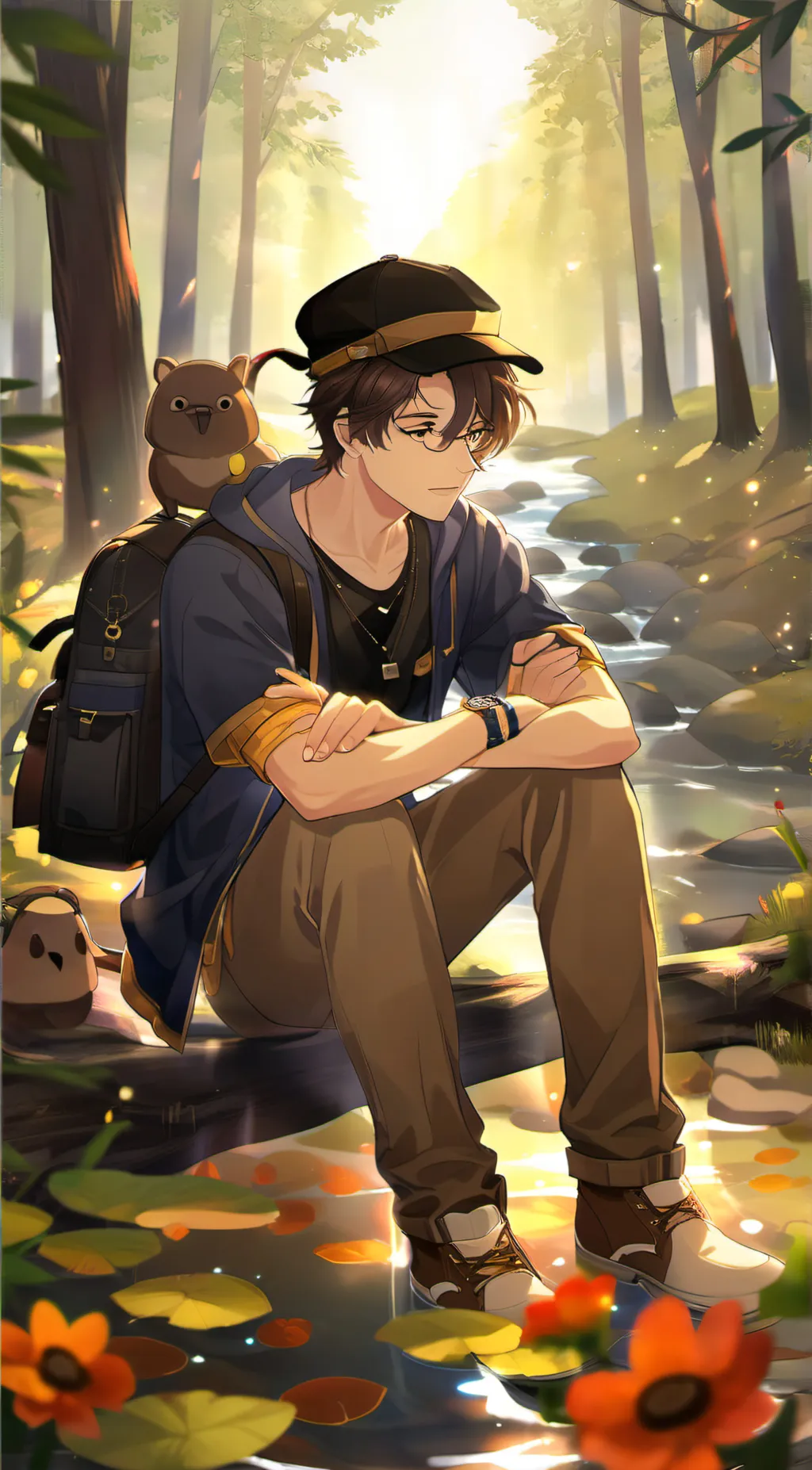 ai character: Alex background