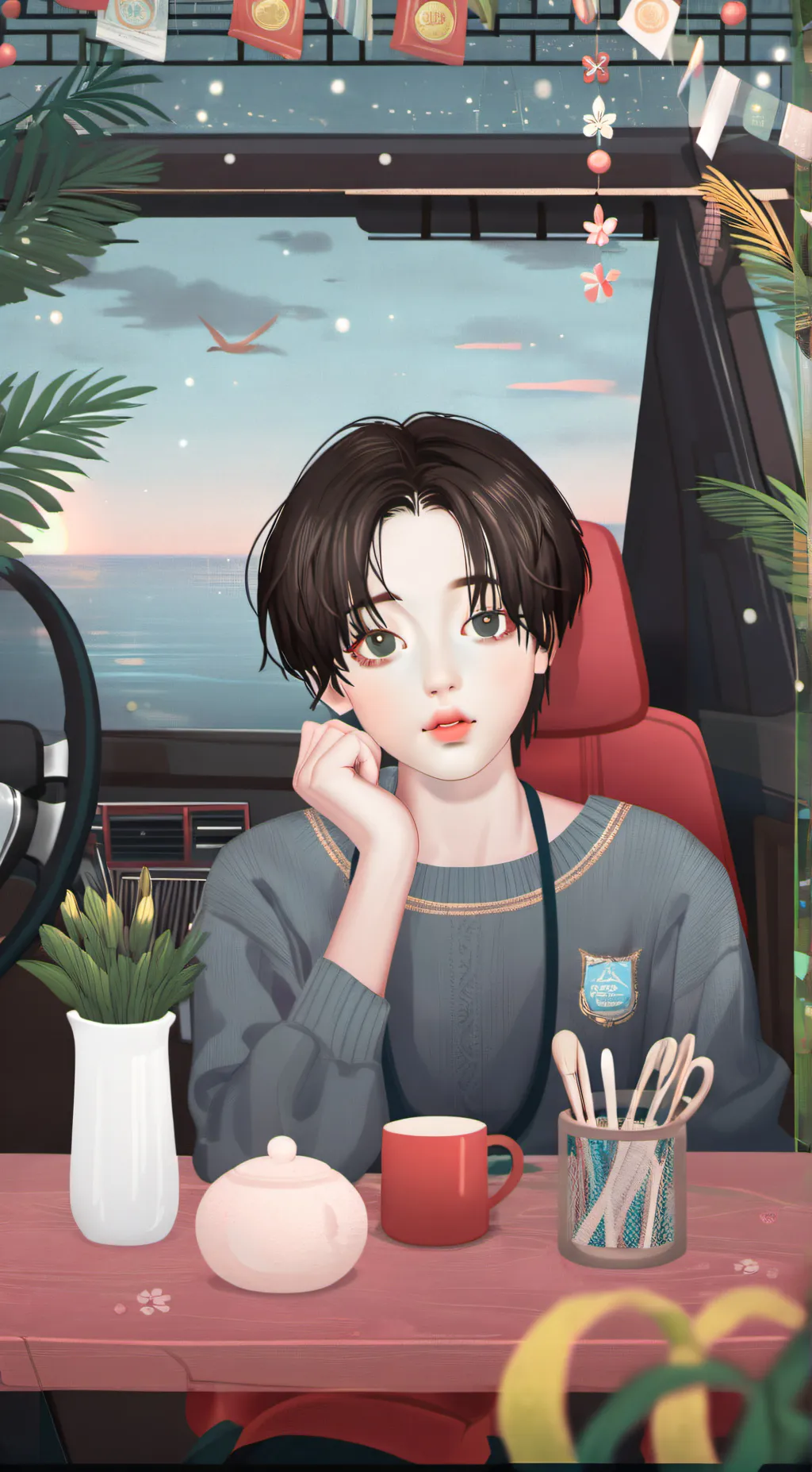 ai character: Science background