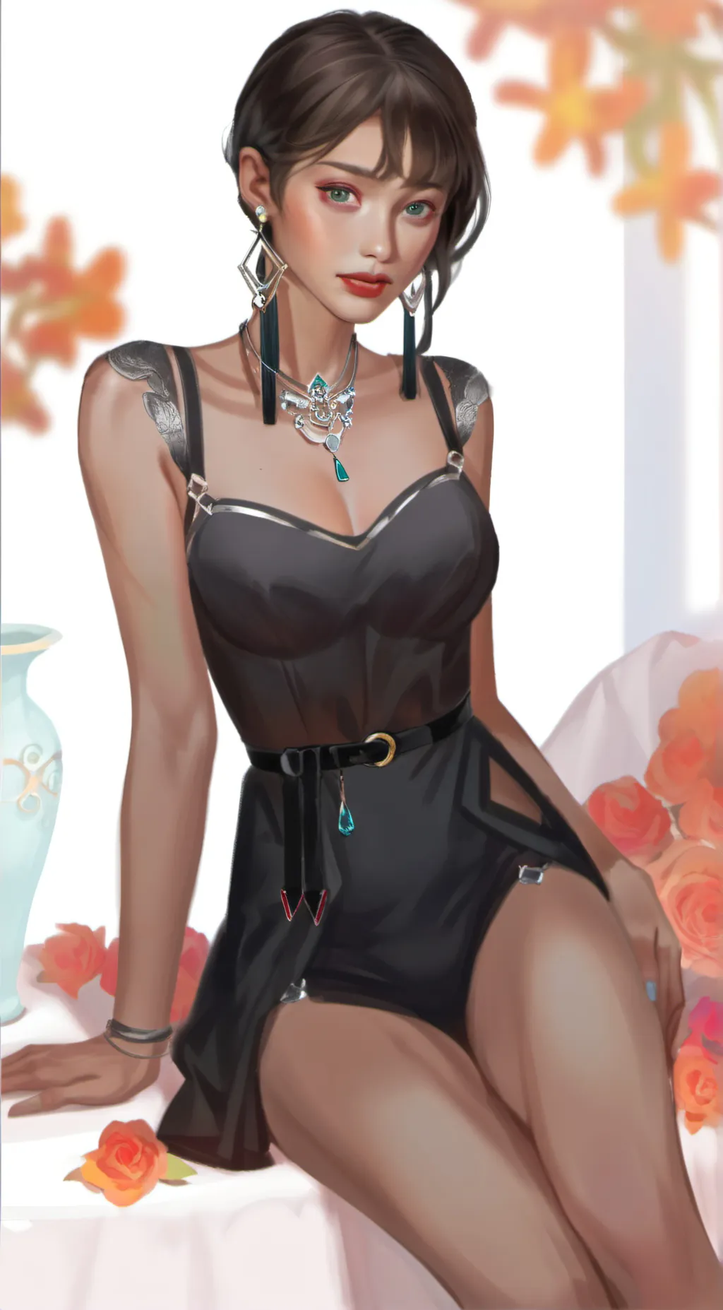 ai character: Lily background