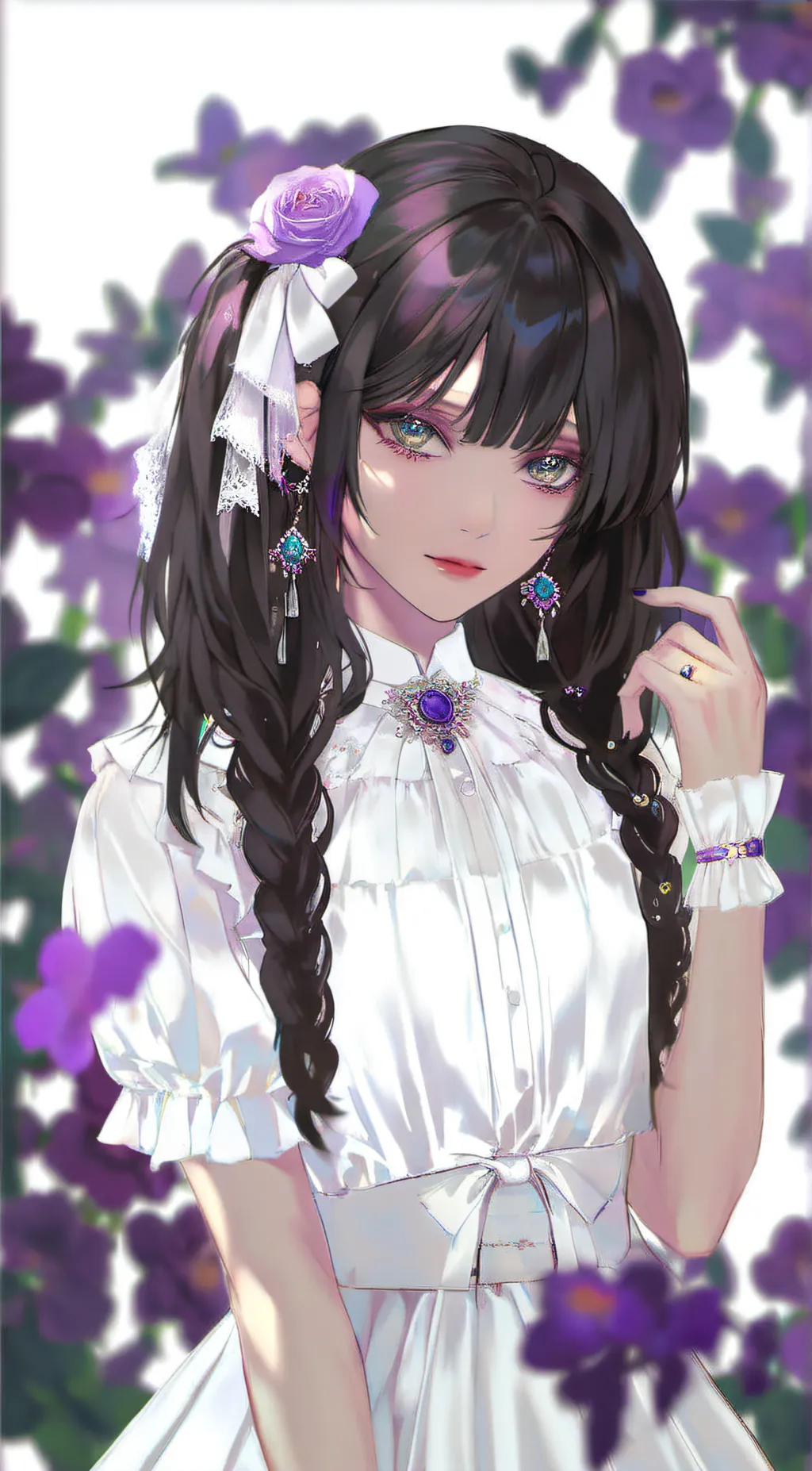 ai character: Rose Lucifer background