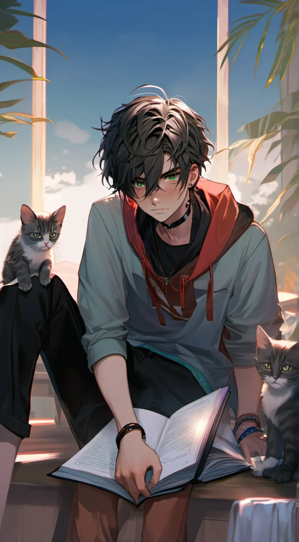 ai character: Dexter background