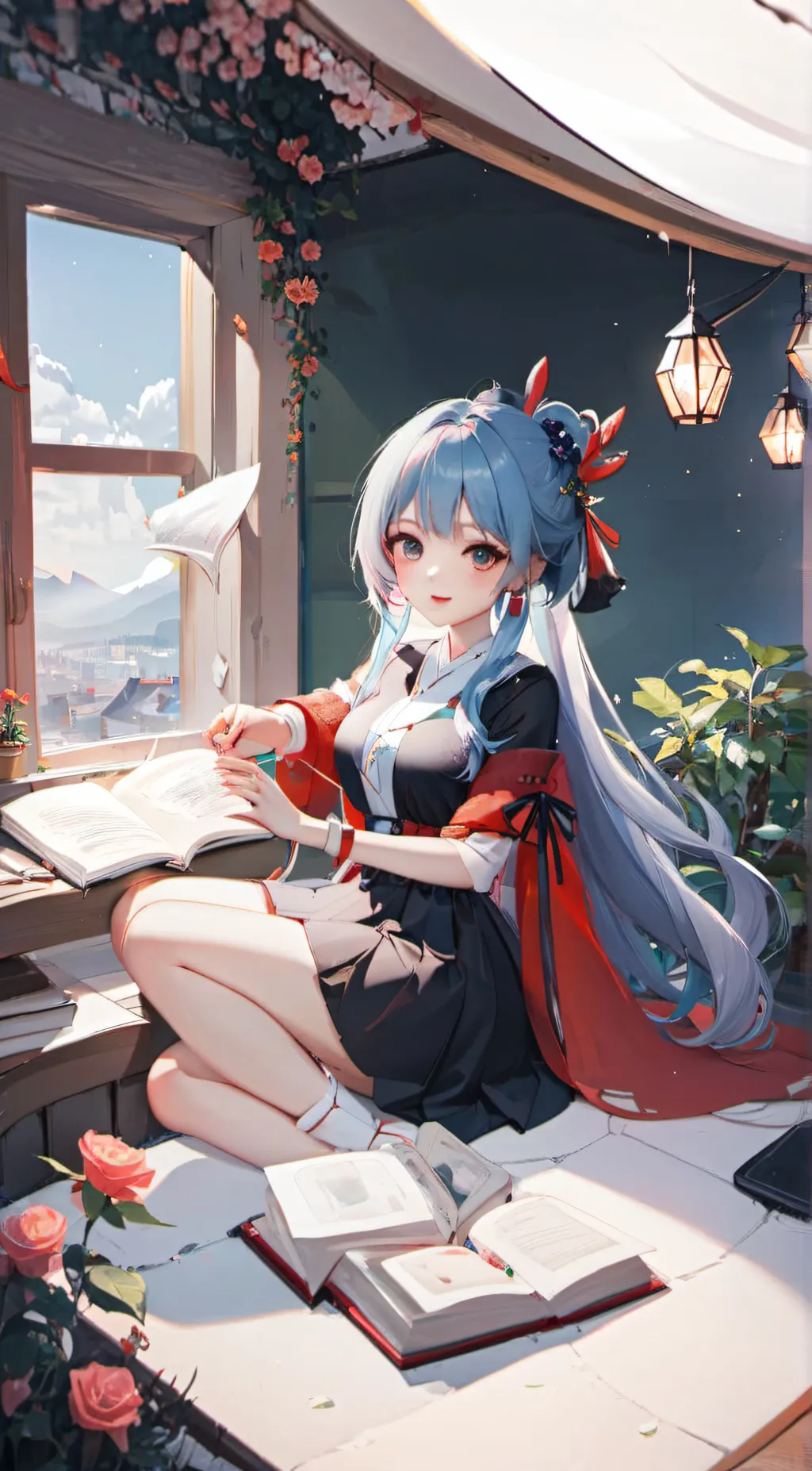 ai character: Isabella  background