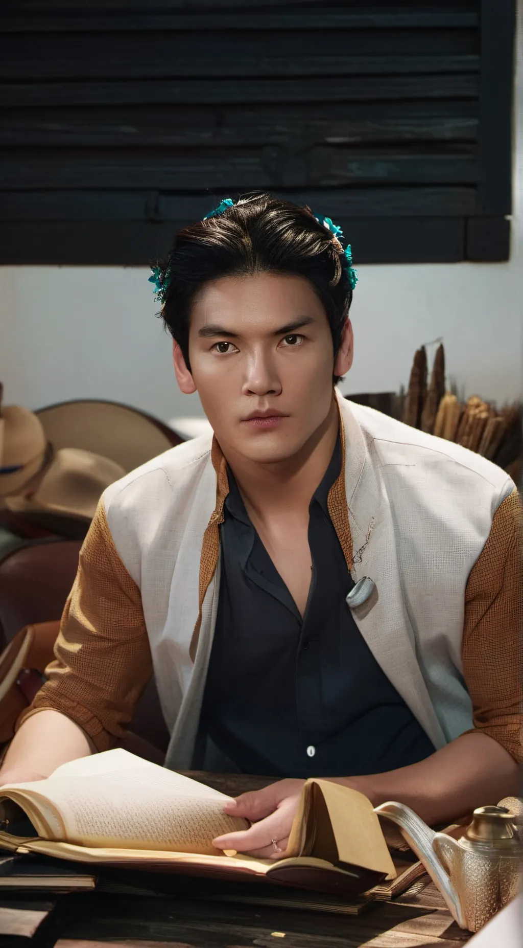 ai character: Luke background