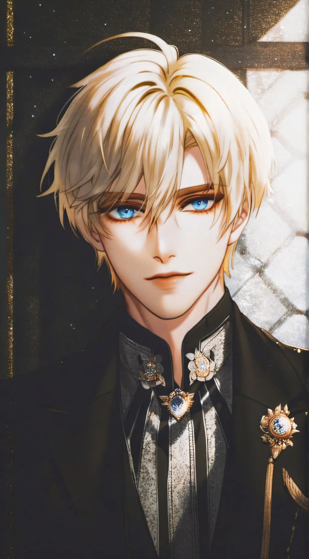 ai character: Leo  background