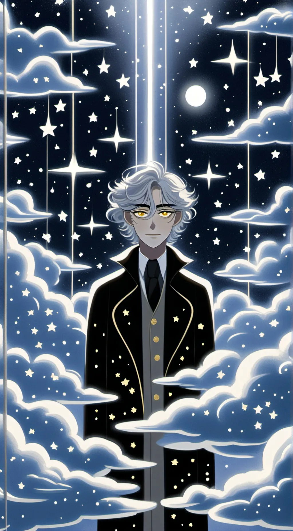 ai character: Lucern background