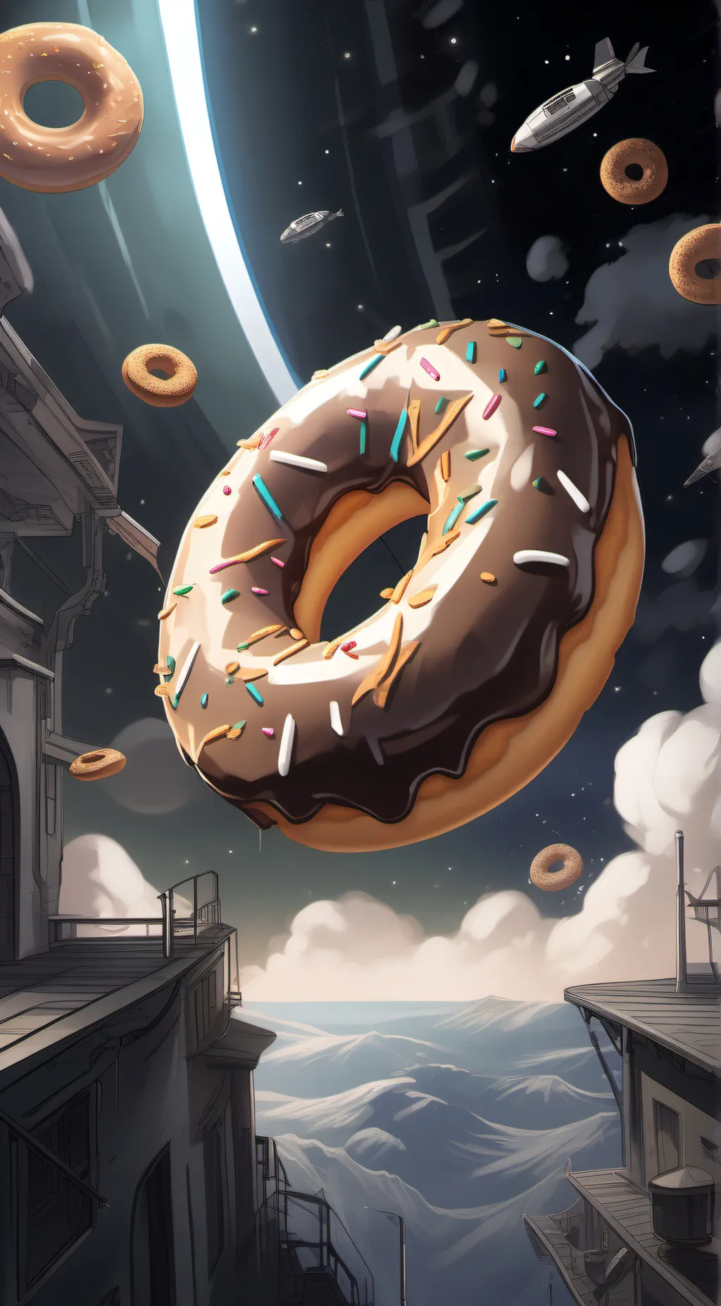 ai character: donut squad leader background