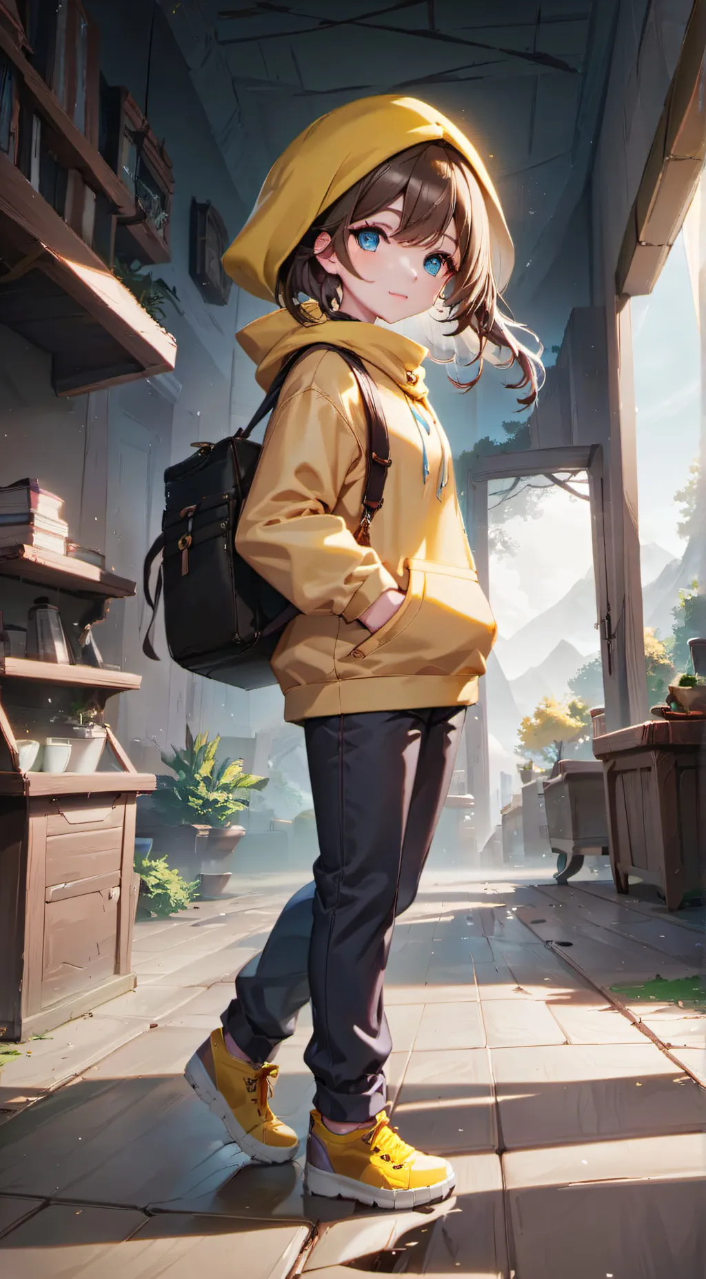 ai character: Kiki background