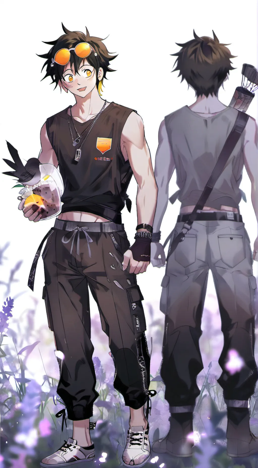 ai character: Zuke Yullie  background