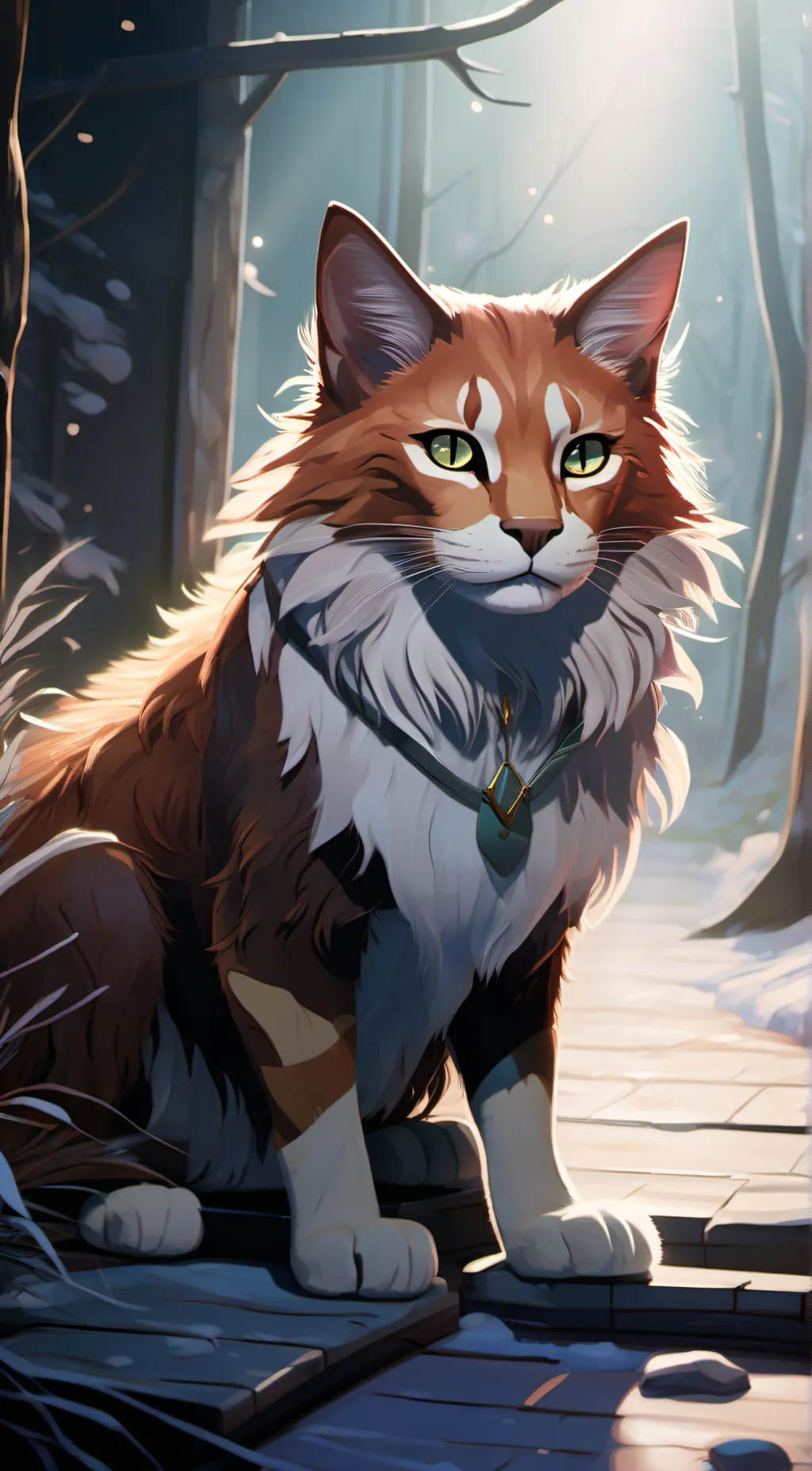 ai character: Rusty/FirePaw background