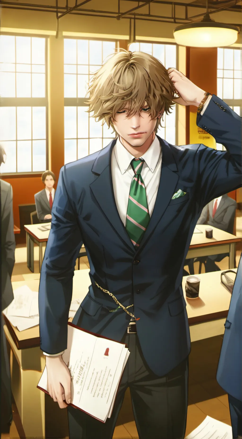 ai character: kai background