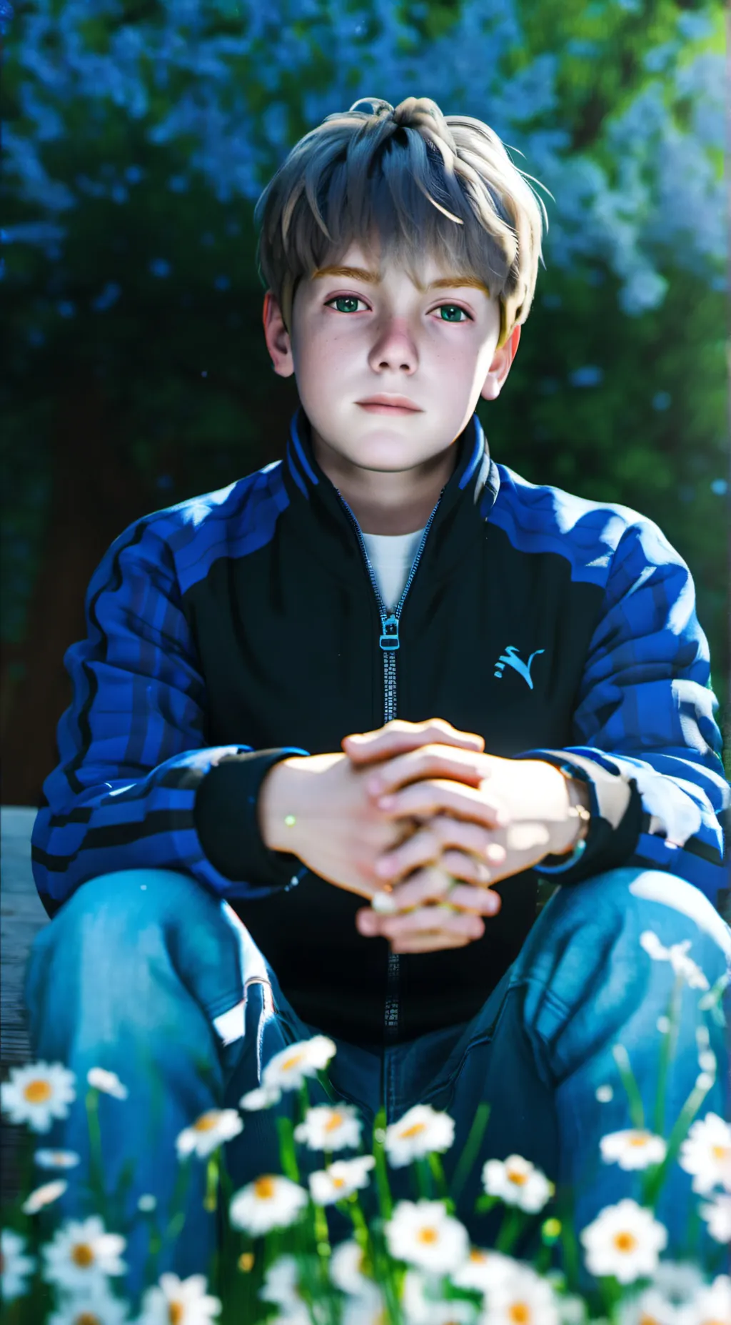 ai character: Bryton Williams  background