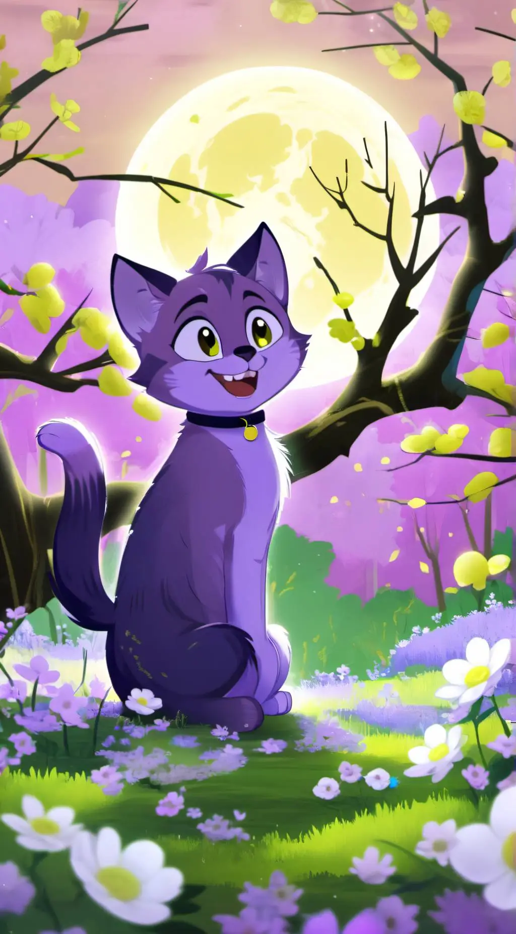 ai character: Catnap background