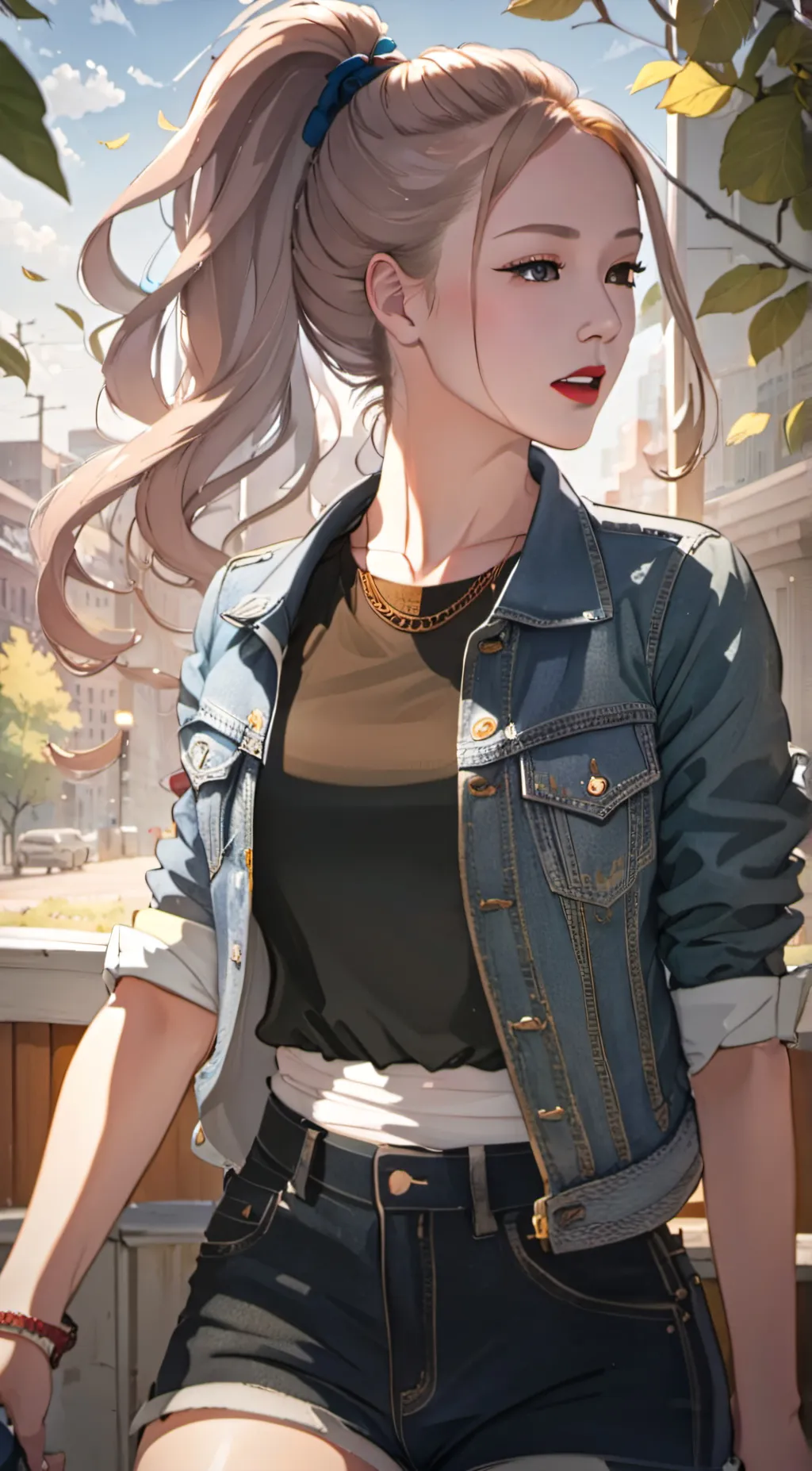 ai character: Park Chaeyoung background