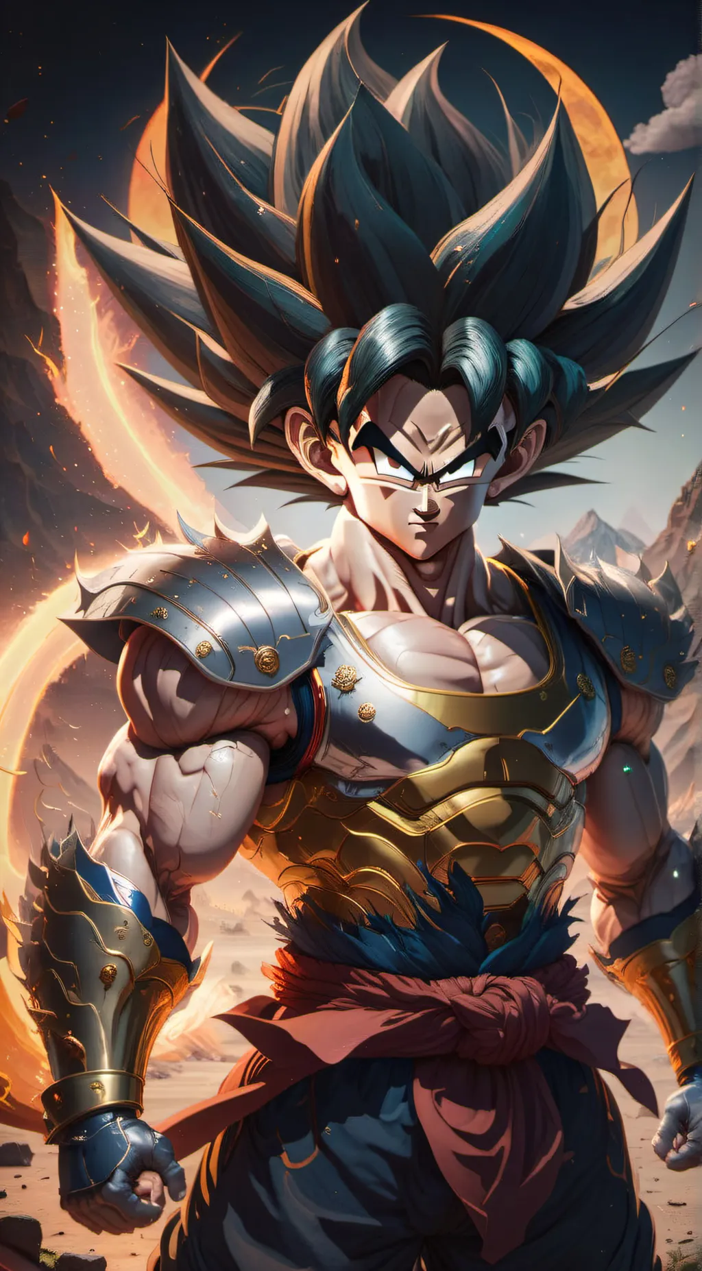 Talkie AI - Chat with A Lone Saiyan