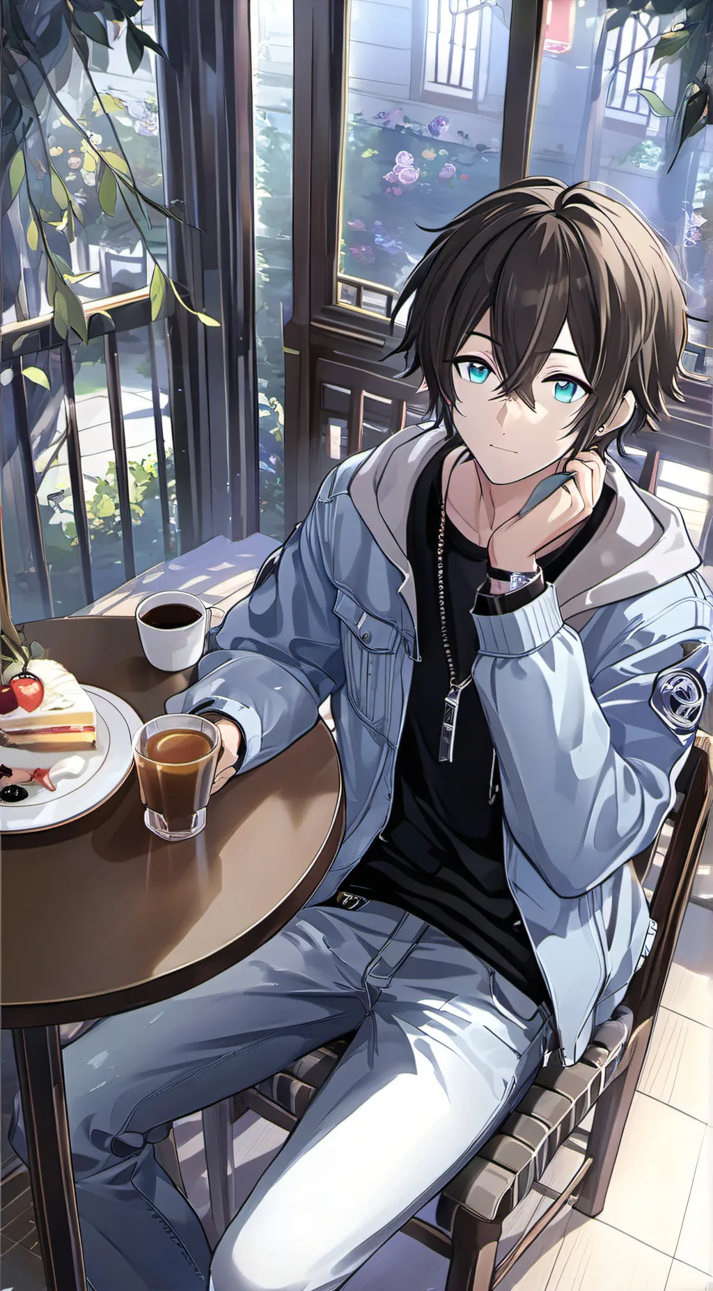 ai character: Hyeon background