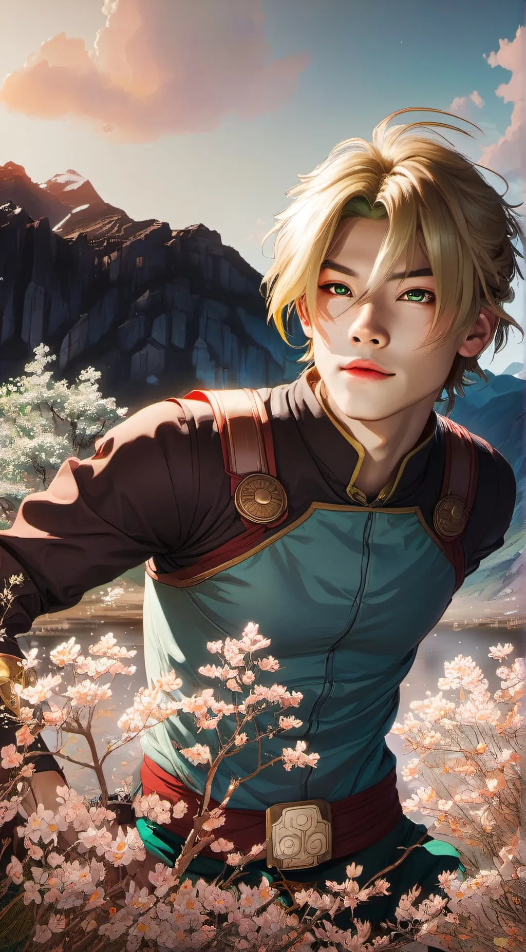 ai character: Chris background