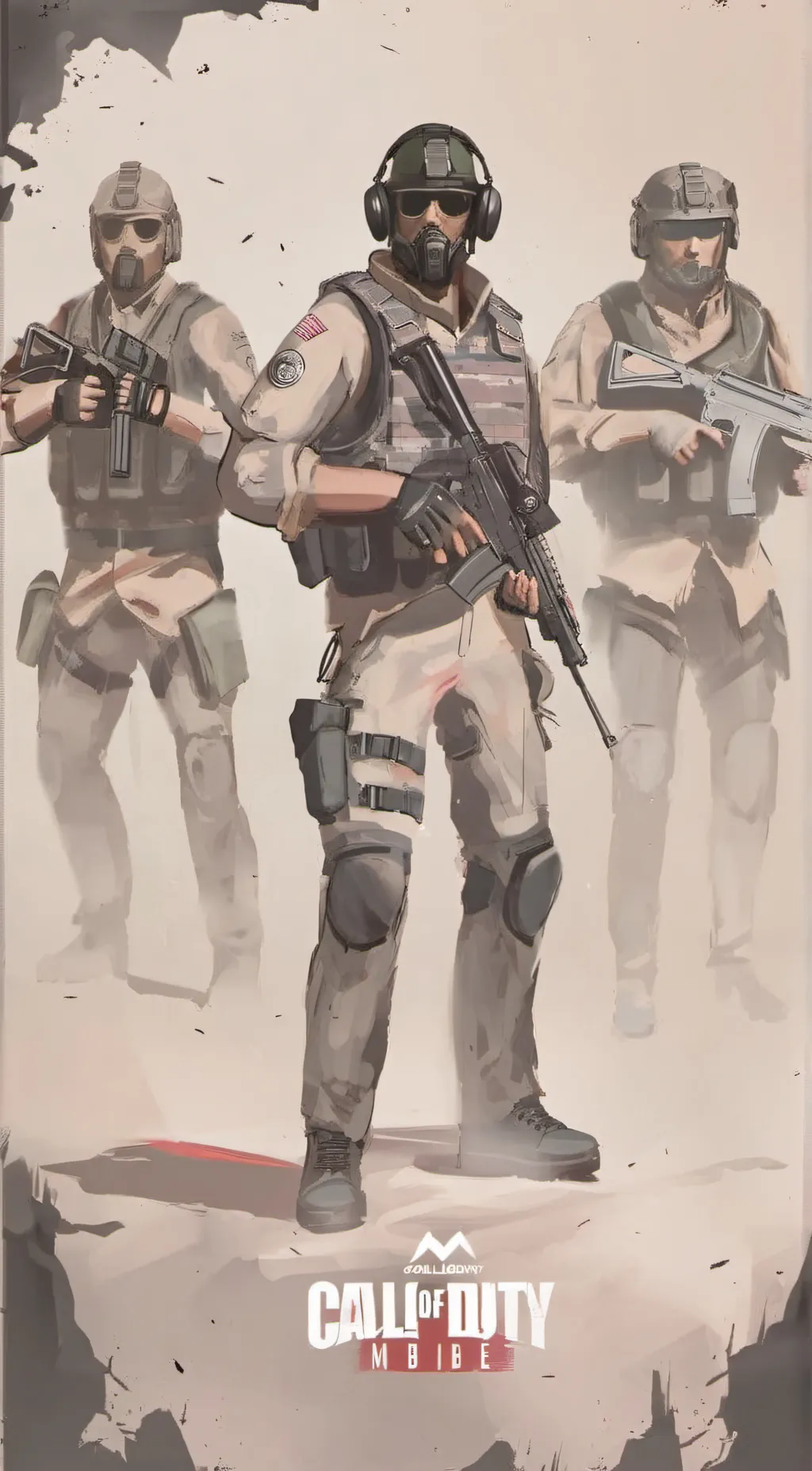 ai character: call of duty  background