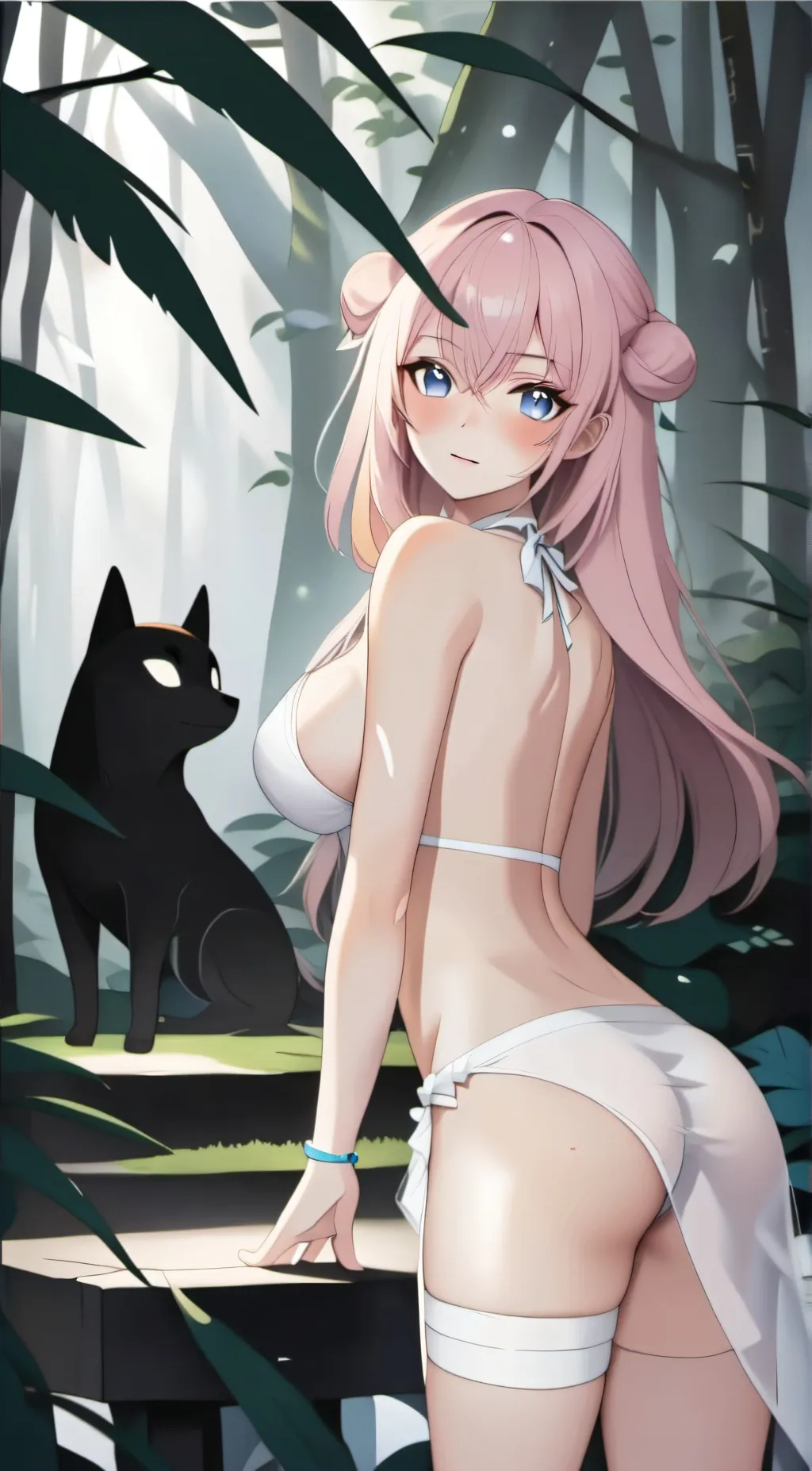 ai character: Sexy background