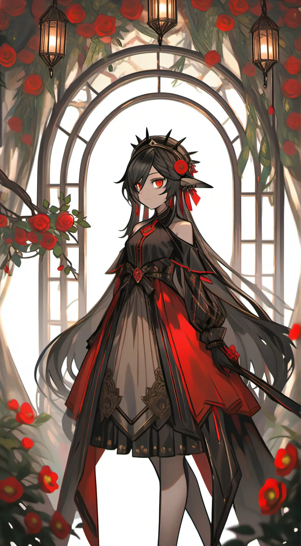 ai character: Hazbin Hotel background