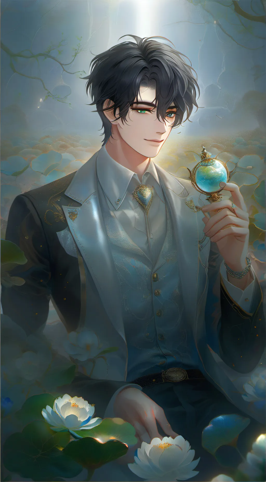 ai character: Lukey background