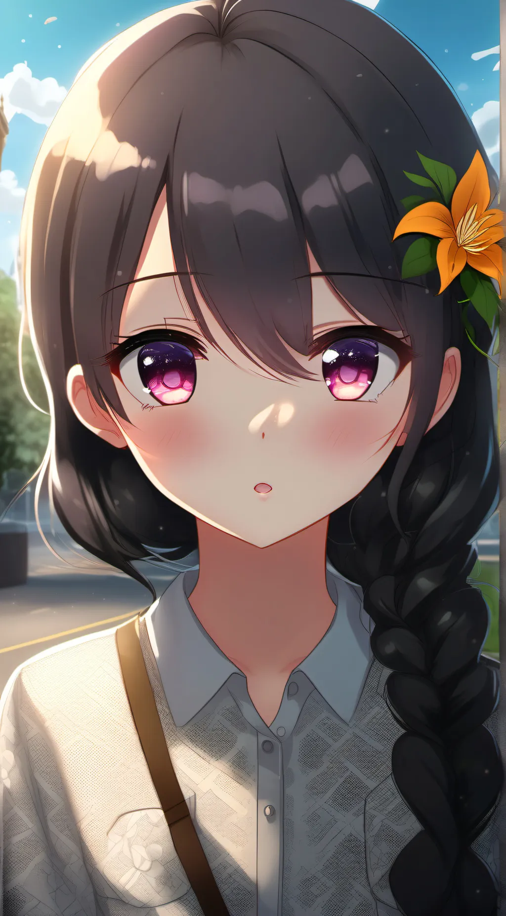 ai character: Ella background