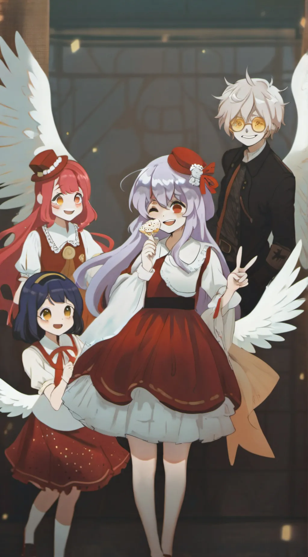 ai character: Murder Drones Team background