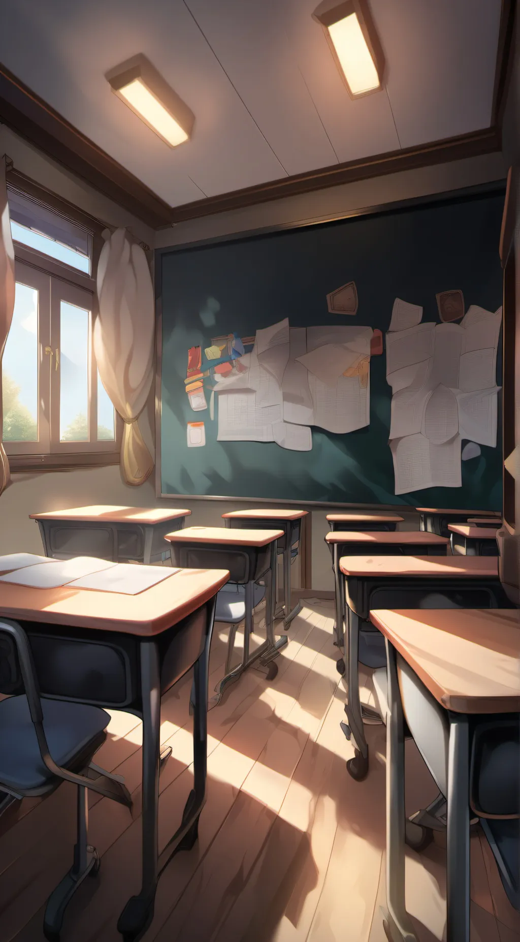 ai character: Class 2b background