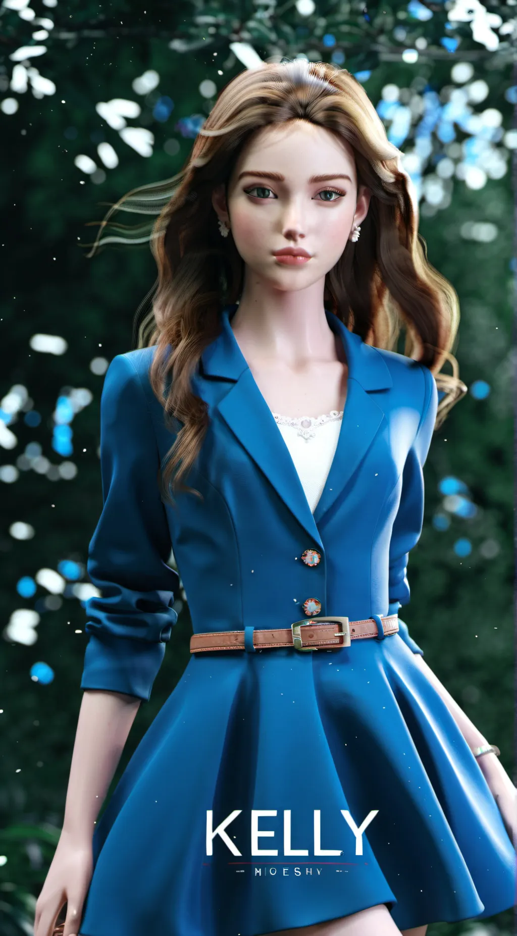 ai character: kelly background